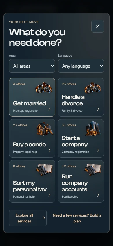 Saved LawForThai find interface at a phone viewport, captured 4 October 2026